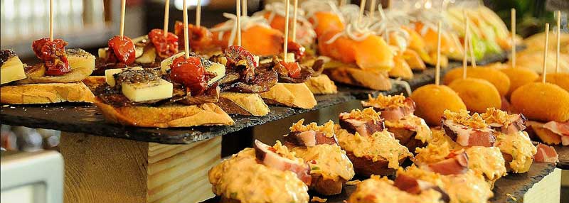 Pintxos del Kafe Kovac de Bilbao