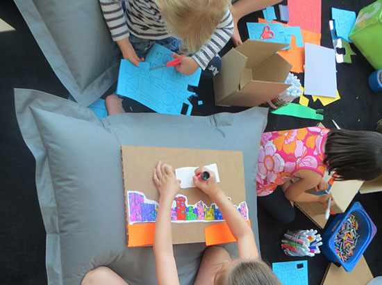 El Corner del Arte, talleres infantiles del Guggenheim