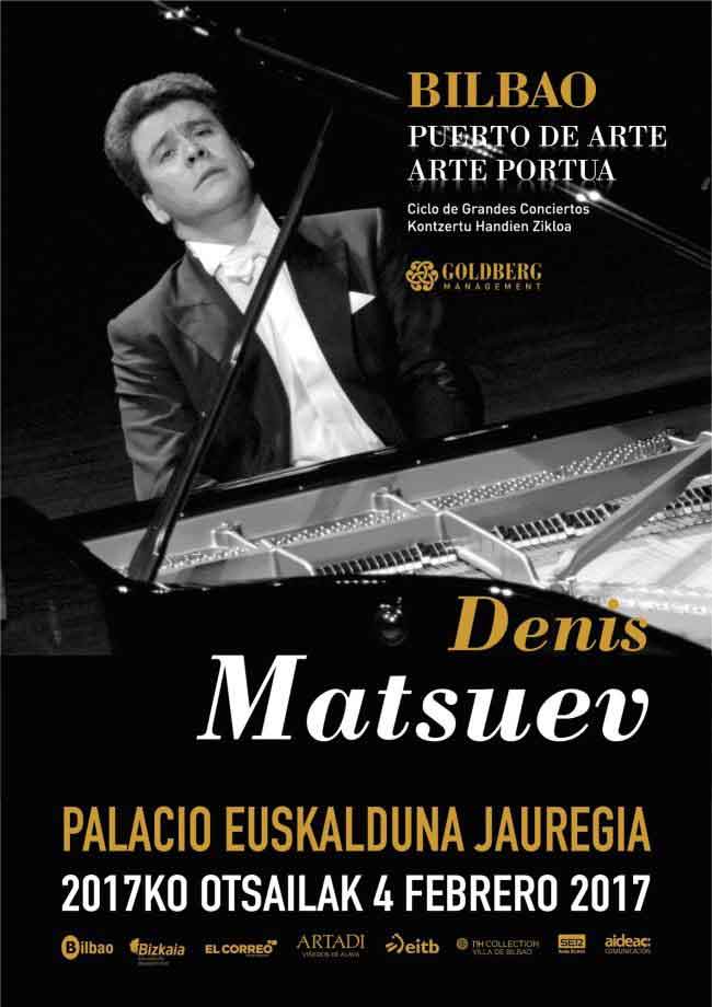 Denis Matsuev en el Palacio Euskalduna de Bilbao