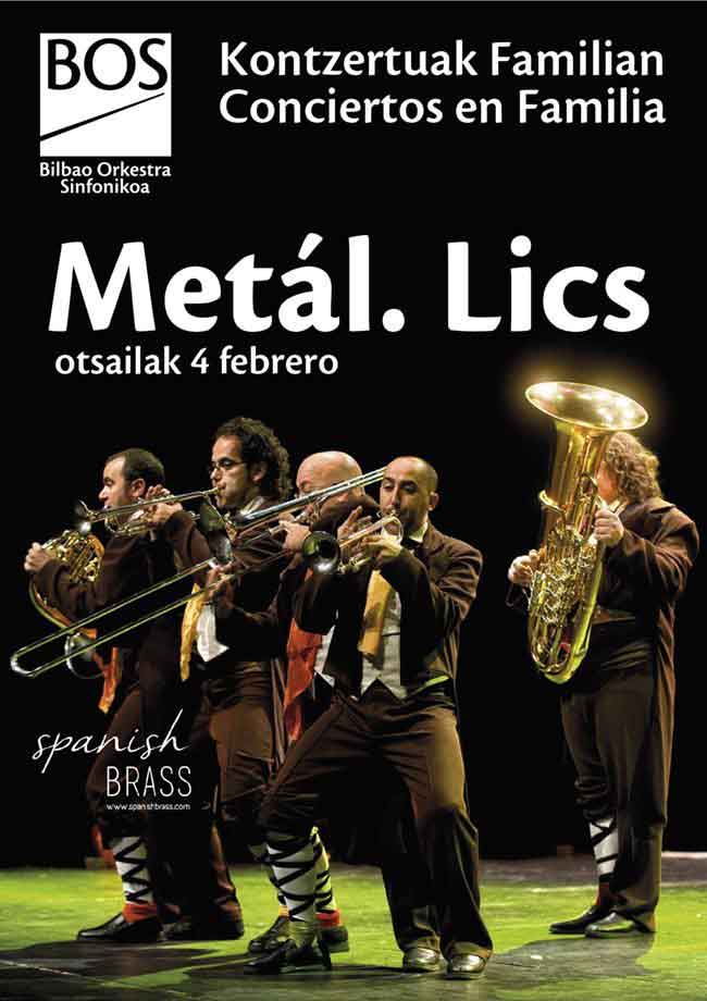 metal-lics conciertos en familia en el Euskalduna
