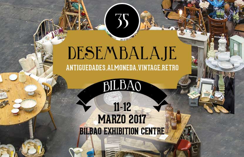 Feria de antigüedades en Bilbao 2017