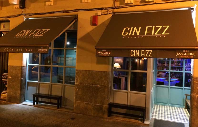 Gin Fizz, cócteles en Bilbao