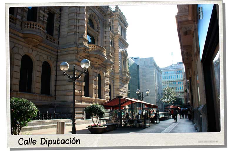 Calle Diputación de Bilbao