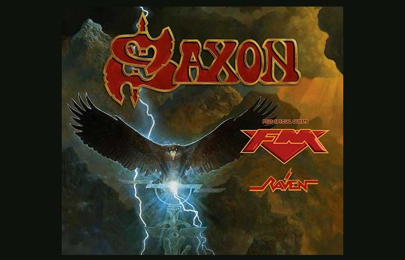 Saxon + FM + Raven en Bilbao