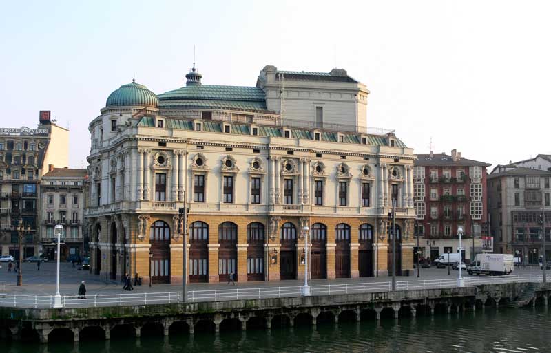 Teatro Arriaga Bilbao visitas exterior