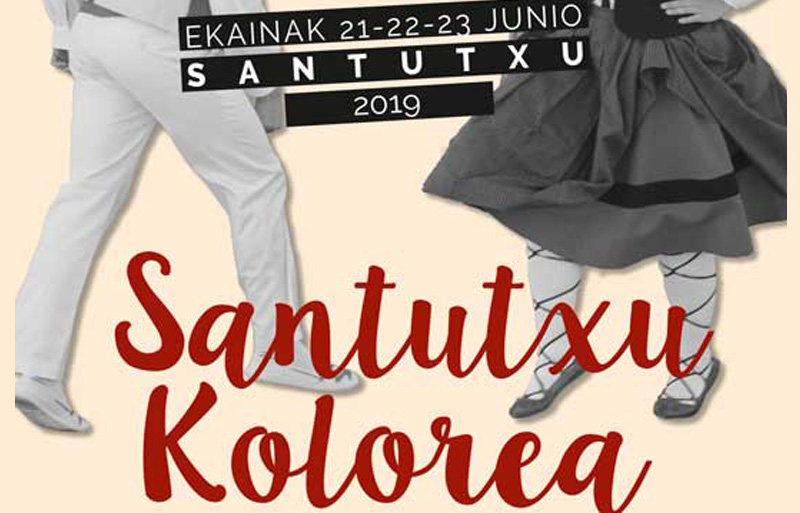 Cartel Santutxu kolorea 2019