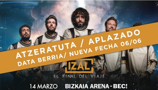 izal-concierto-pospone-junio-bilbao-2020
