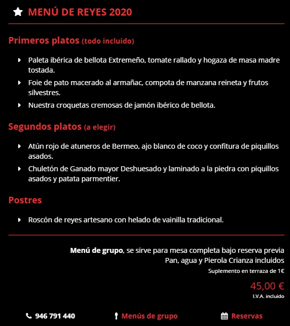 la-olla-plaza-nueva-platos-especiales-menu-navidad-reyes-2020-2021-bilbao